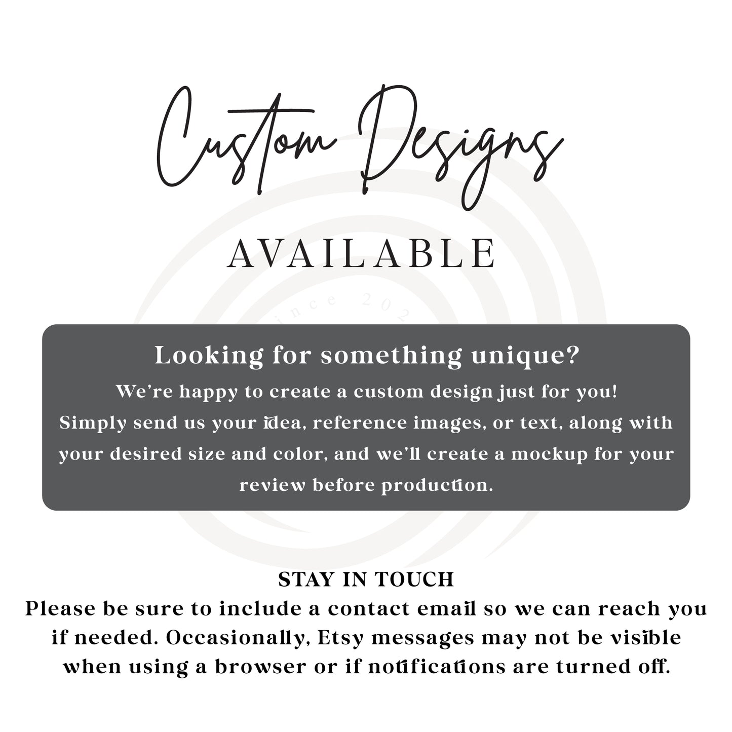 Custom Backdrop Decal for Weddings, Baby Showers & Birthdays